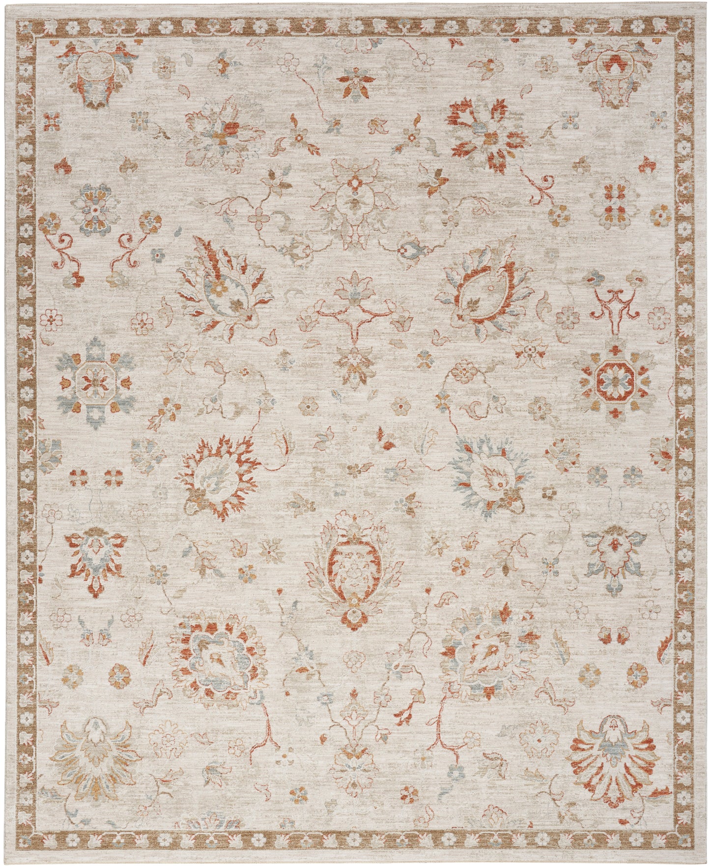 Nourison Infinite 3'11" x 5'11" Ivory Vintage Indoor Rug