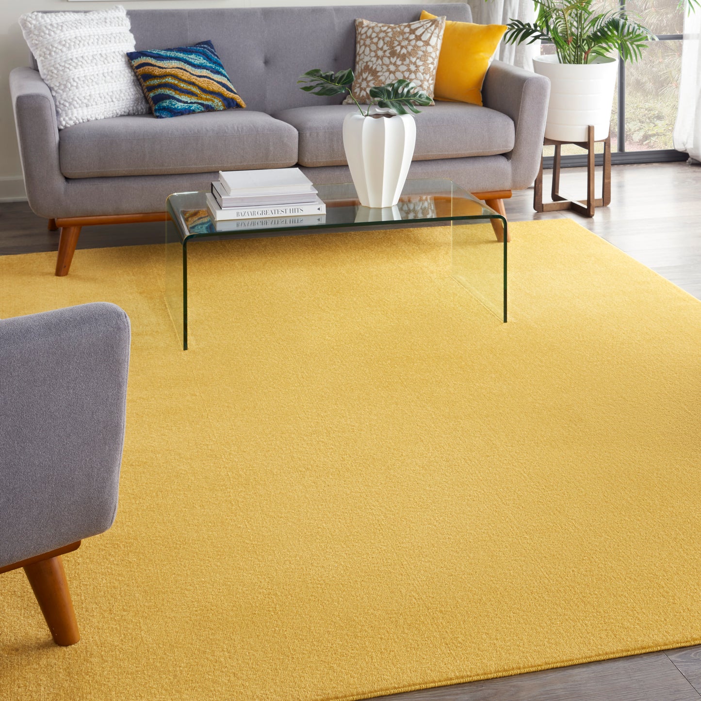 Nourison Nourison Essentials 8' x 10' Yellow Outdoor Rug