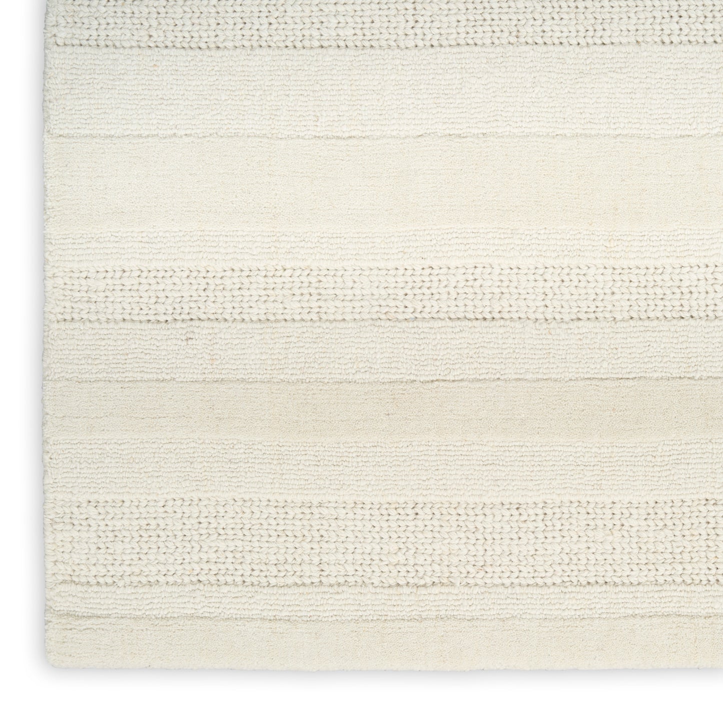 DKNY Pure Multi Weave 8'6" x 11'6" Ivory Contemporary Indoor Rug