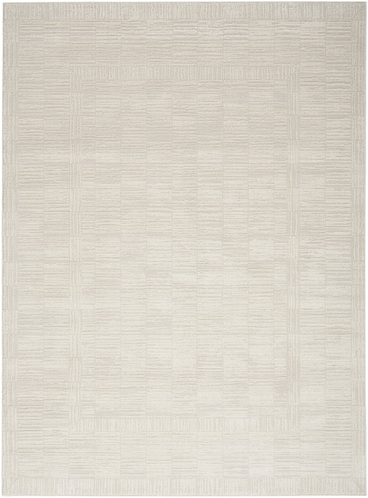 Nourison Dew 7'10" x 9'10" Beige Modern Indoor Rug