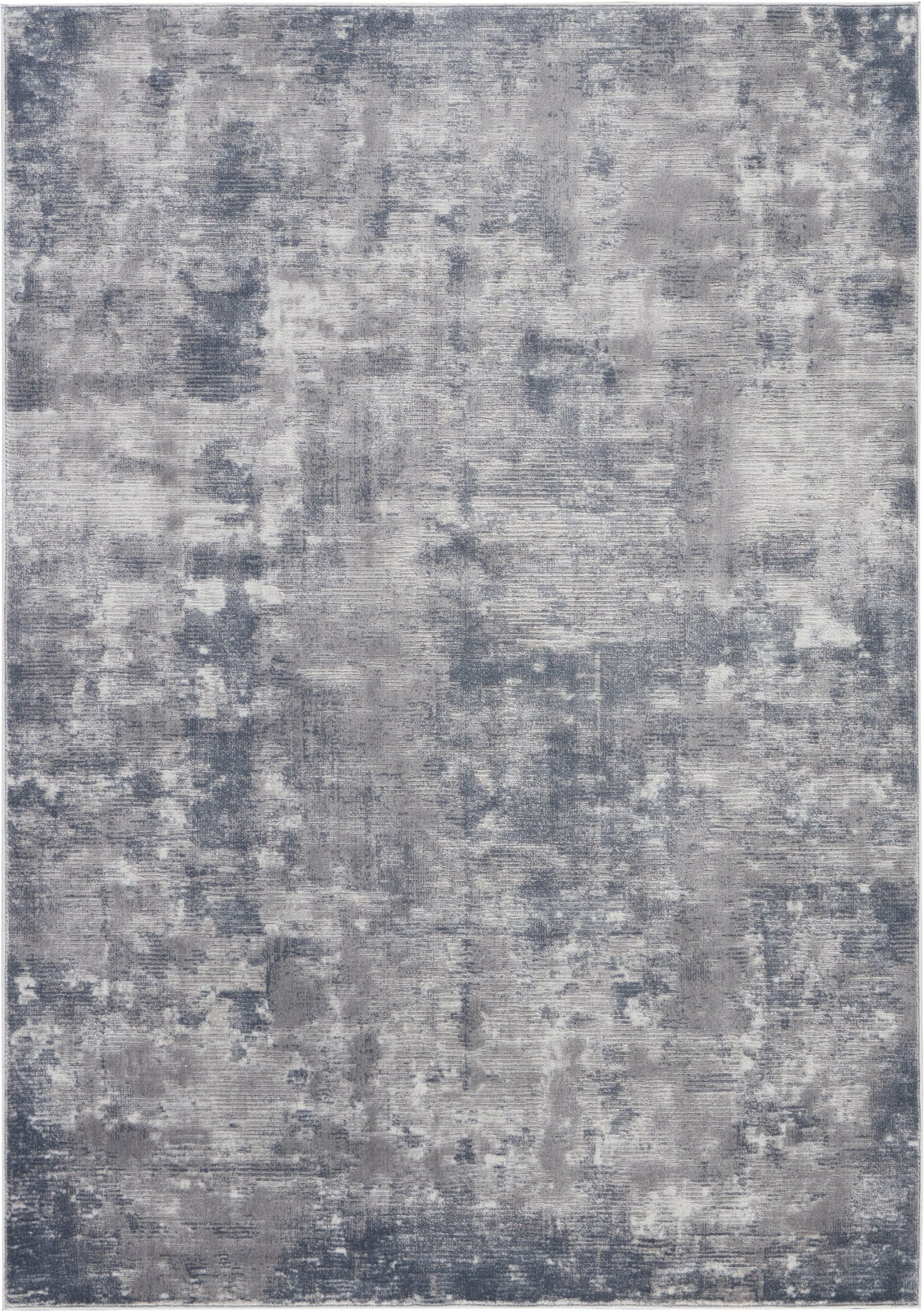 Nourison Rustic Textures 6' x 9' Grey Rustic Indoor Rug