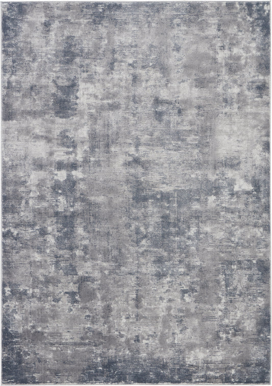 Nourison Rustic Textures 6' x 9' Grey Rustic Indoor Rug