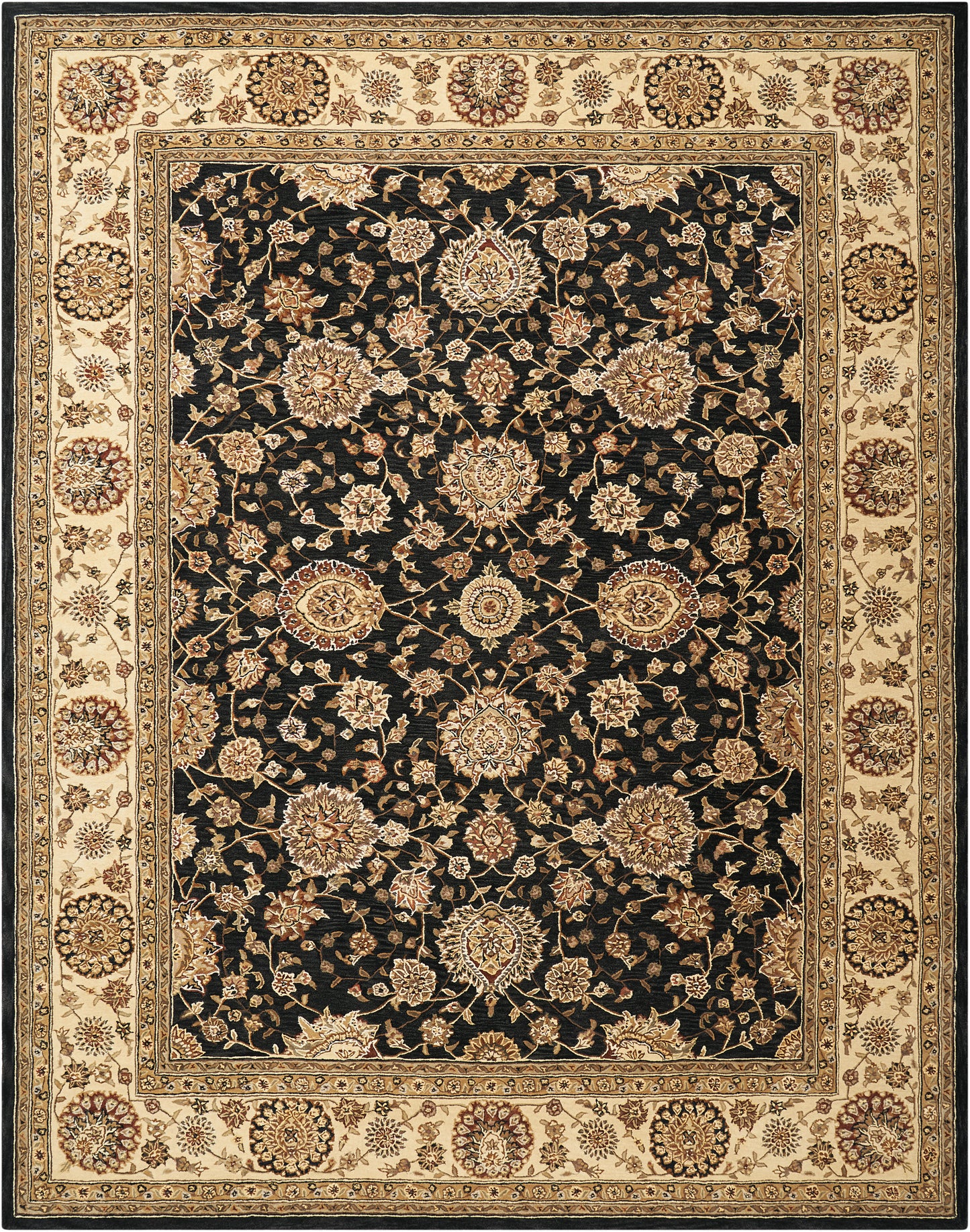 Nourison Nourison 2000 7'9" x 9'9" Midnight Traditional Indoor Rug