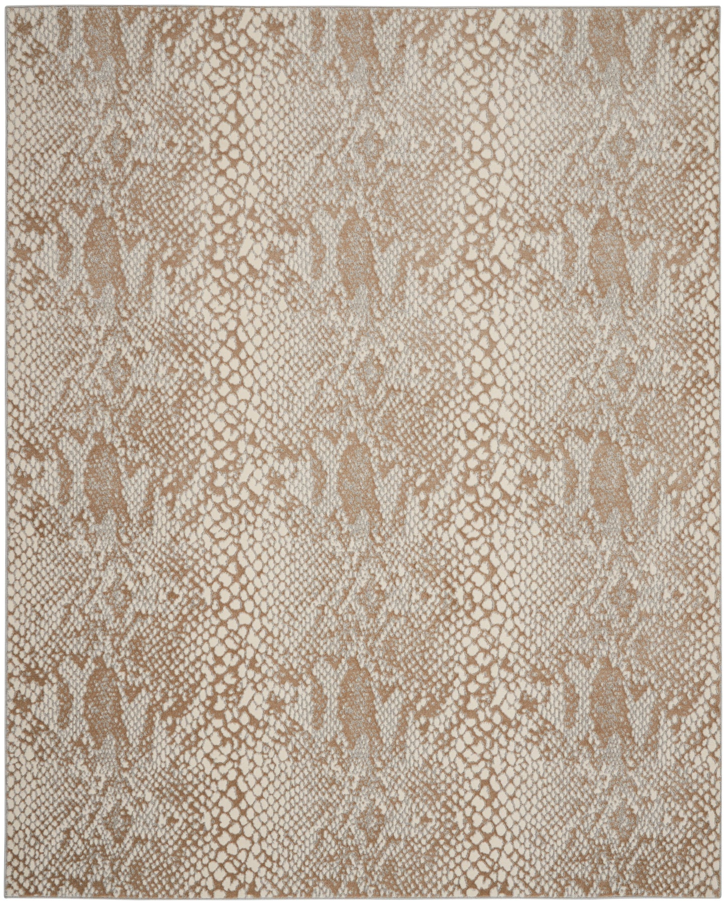 Nourison Solace 8' x 10' Ivory Beige Modern Indoor Rug