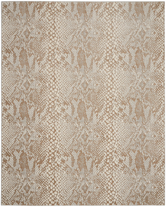 Nourison Solace 8' x 10' Ivory Beige Modern Indoor Rug