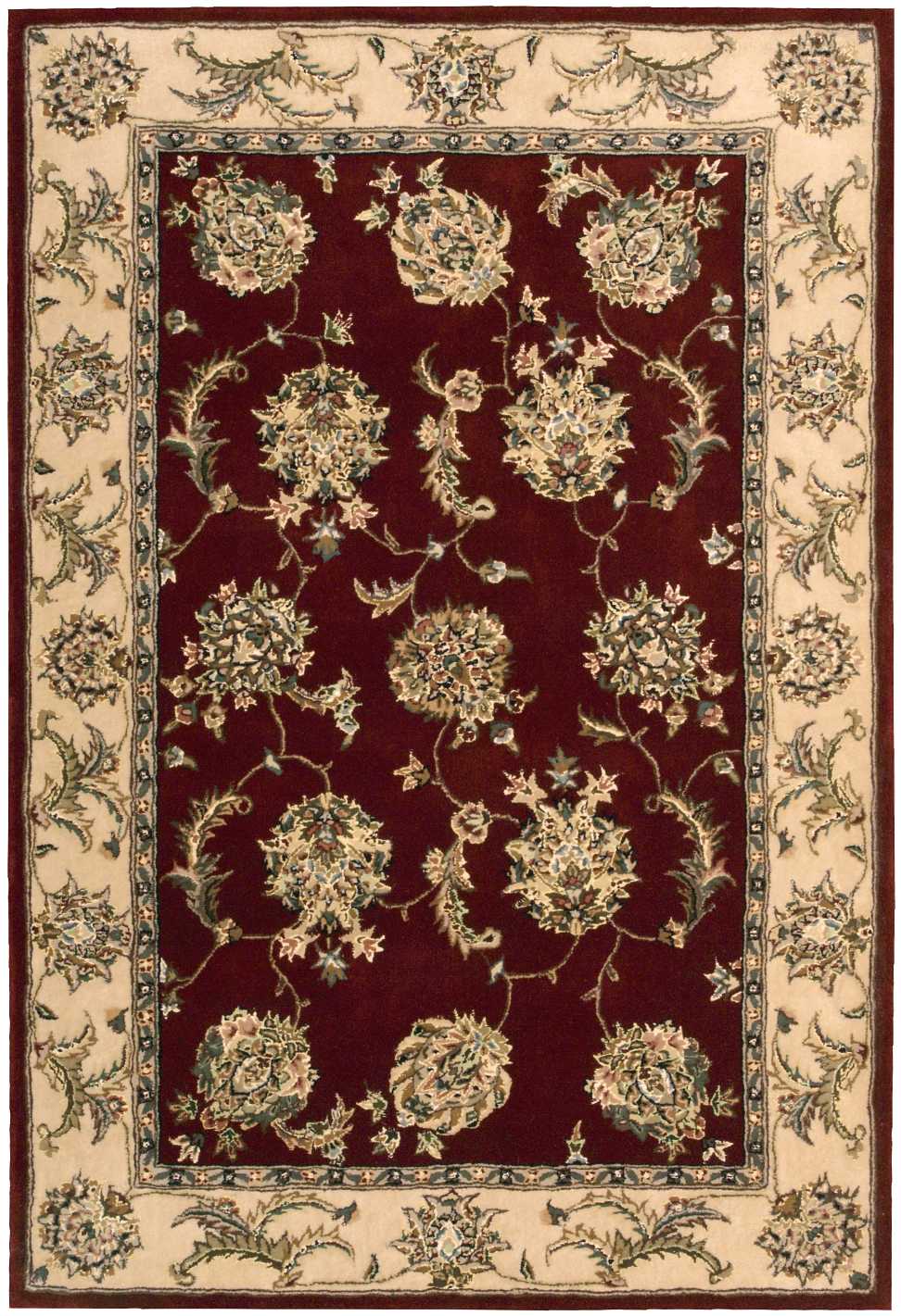 Nourison Nourison 2000 3'9" x 5'9" Lacquer Traditional Indoor Rug