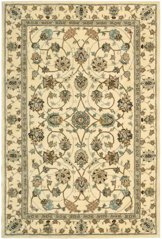 Nourison Nourison 2000 3'9" x 5'9" Ivory Traditional Indoor Rug