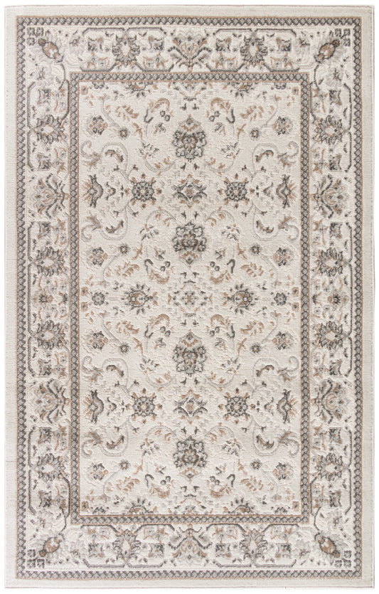 Nourison Serenity Home 3'11" x 5'11" Ivory Mocha Vintage Indoor Rug