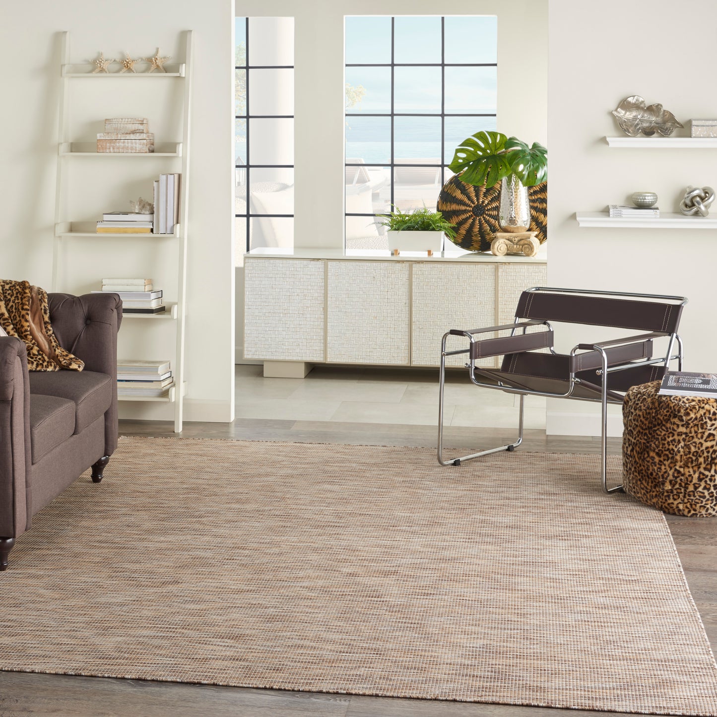 Nourison Positano 10' x 14' Beige Modern Rug