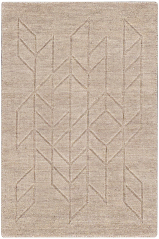 Nourison Alessia 2' x 3' Beige Modern Indoor Rug