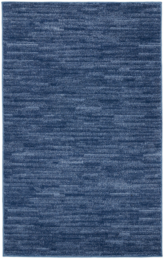 Nourison Nourison Essentials 3' x 5' Navy Blue Outdoor Rug