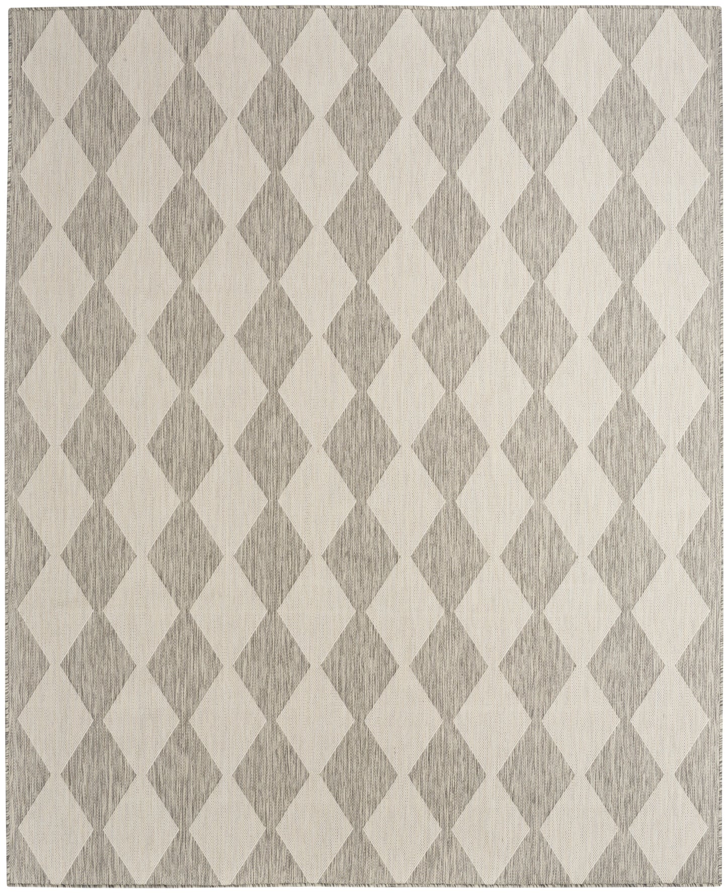 Nourison Positano 6' x 9' Light Grey Modern Rug