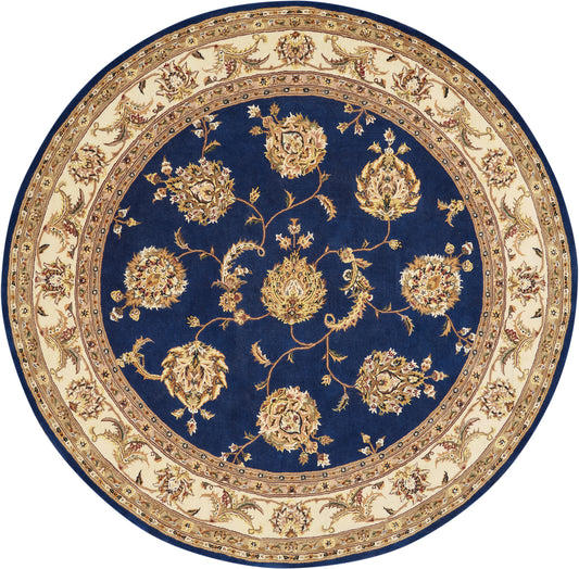 Nourison Nourison 2000 8' x Round Navy Traditional Indoor Rug