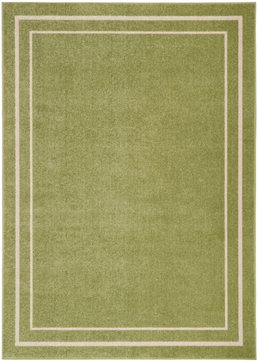 Nourison Nourison Essentials 5' x 7' Green Ivory Contemporary Rug