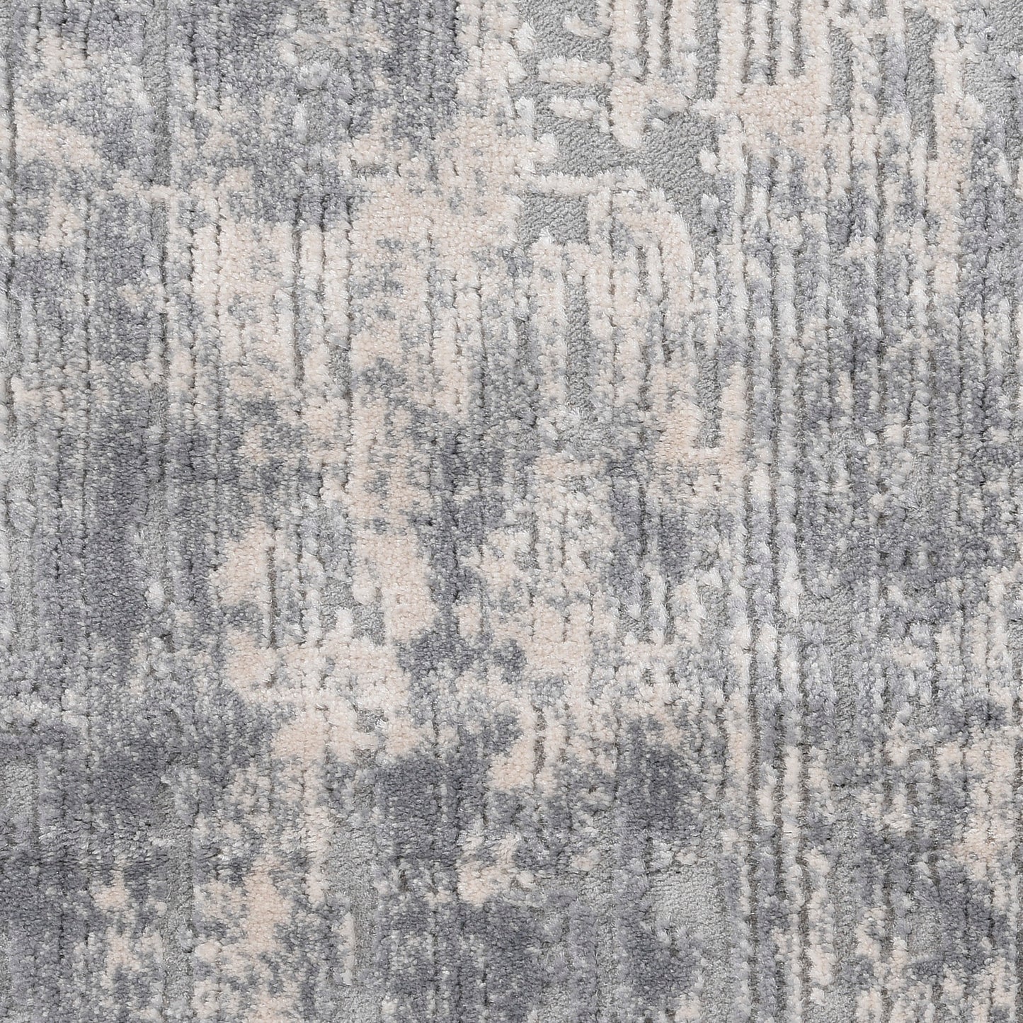 Nourison Rustic Textures 7'10" x 10'6" Ivory/Silver Modern Indoor Rug