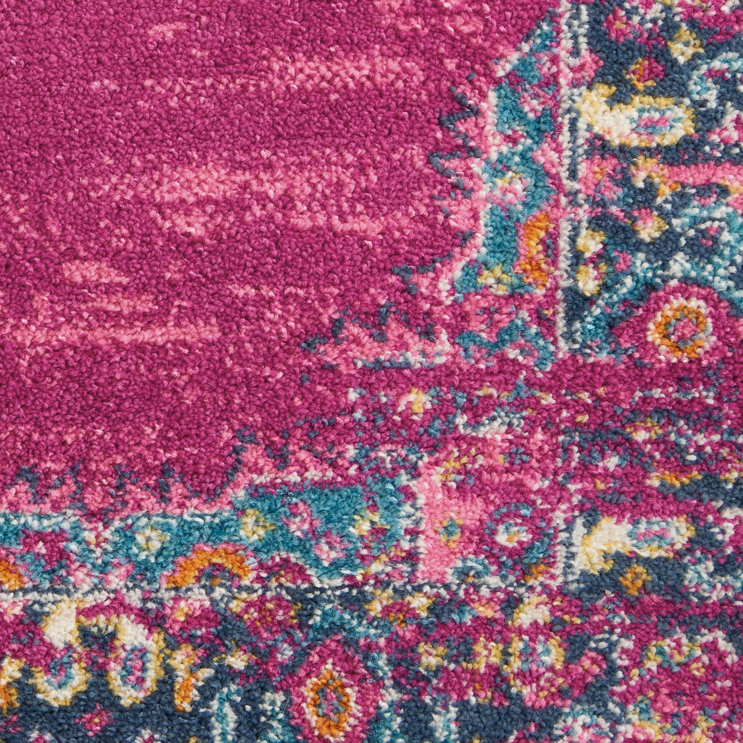 Nourison Passion 12' x 18' Fuchsia Bohemian Indoor Rug