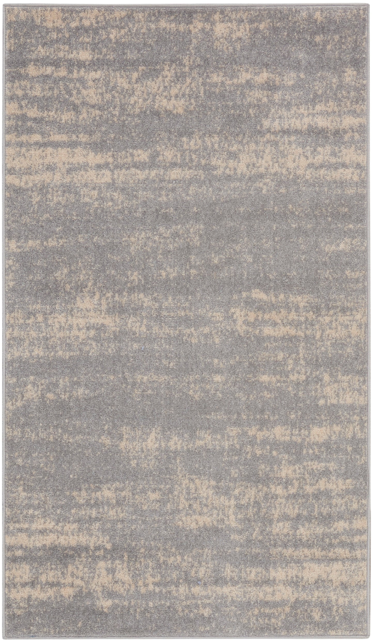 Nourison Nourison Essentials 2' x 4' Grey Beige Modern Rug