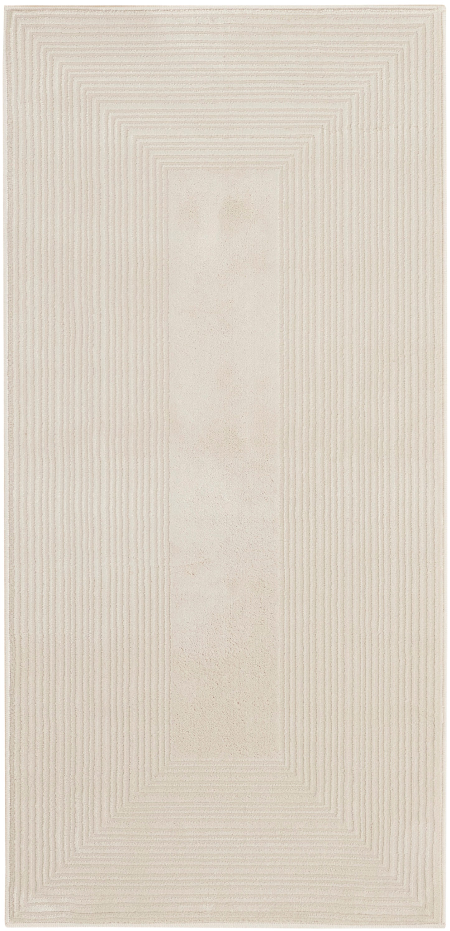 Calvin Klein CK024 Irradiant 2' x 4' Ivory Modern Indoor Rug