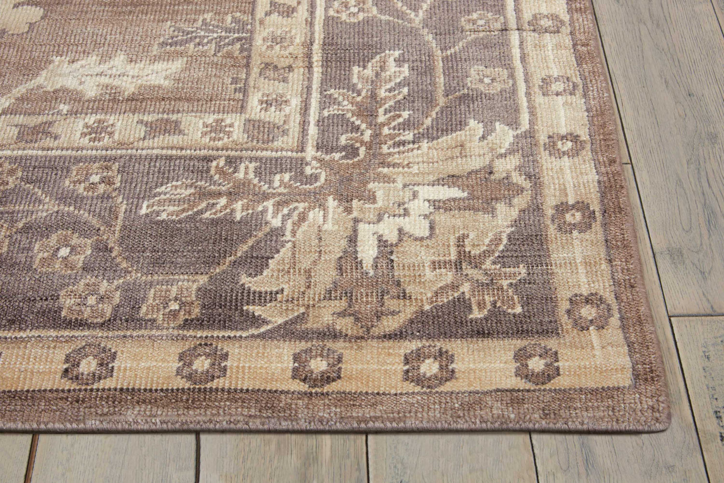 Nourison Aldora 5'6" x 8' Opal Grey Vintage Indoor Rug