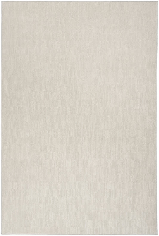 Calvin Klein Captivating 7'10" x 9'10" Ivory Grey Modern Indoor Rug