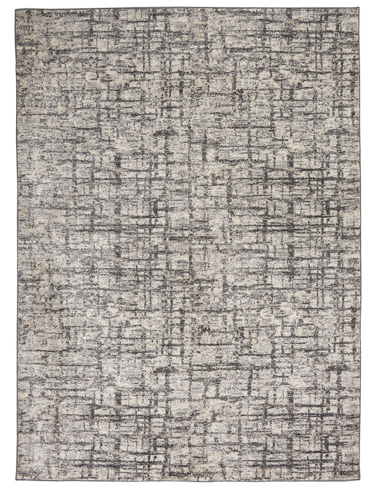 Calvin Klein CK950 Rush 4' x 6' Ivory/Grey Modern Indoor Rug