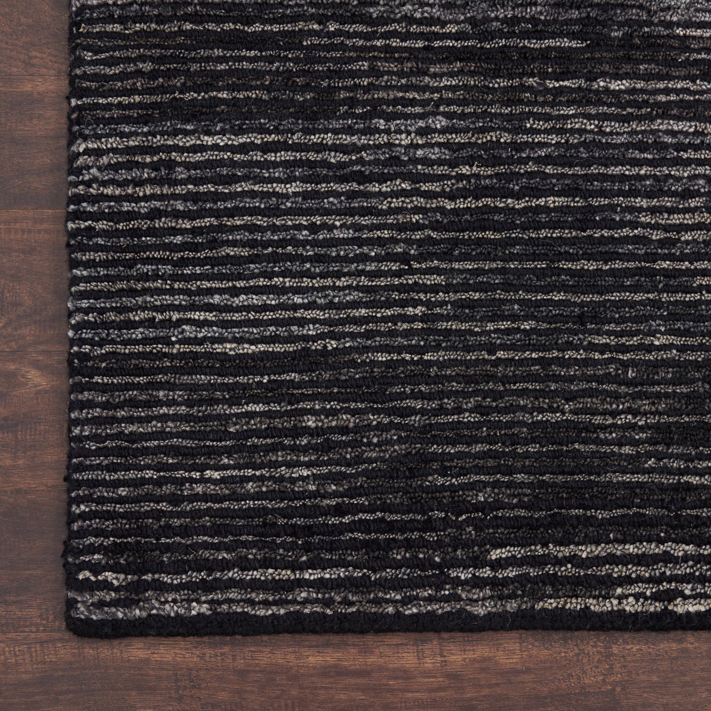 Nourison Ocean 7'9" x 9'9" Onyx Modern Indoor Rug