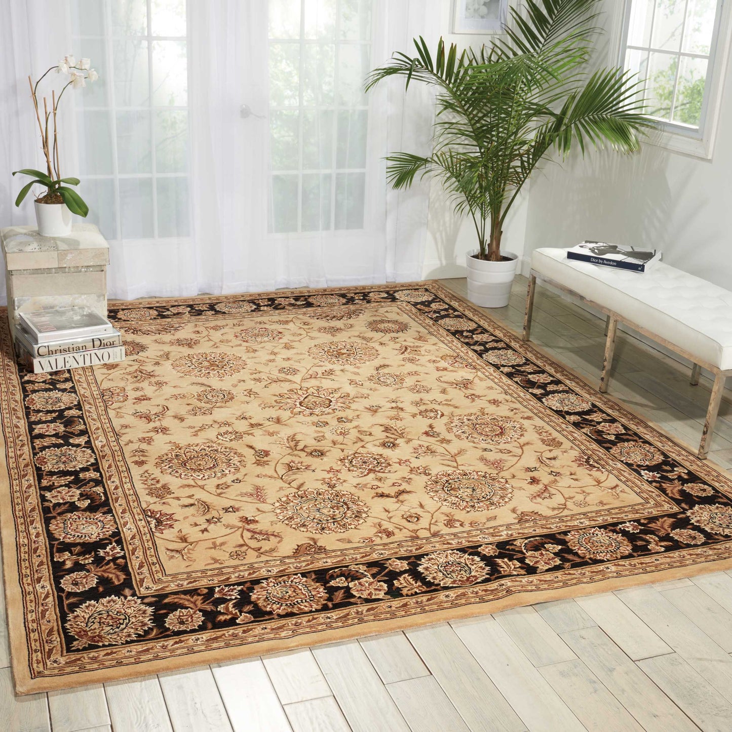 Nourison Nourison 2000 9'9" x 13'9" Beige Traditional Indoor Rug