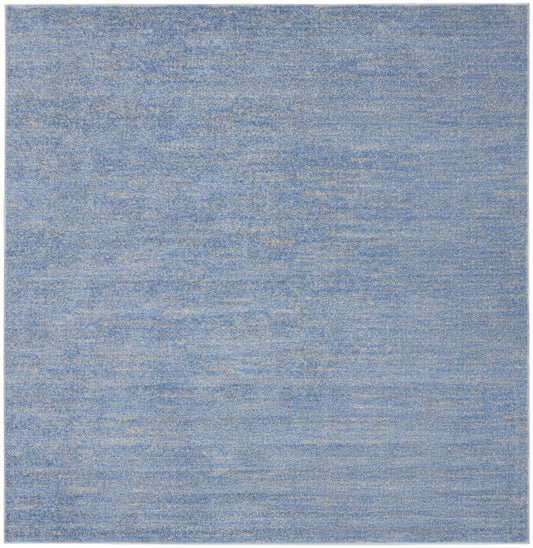 Nourison Nourison Essentials 7' x Square Blue/Grey Outdoor Rug