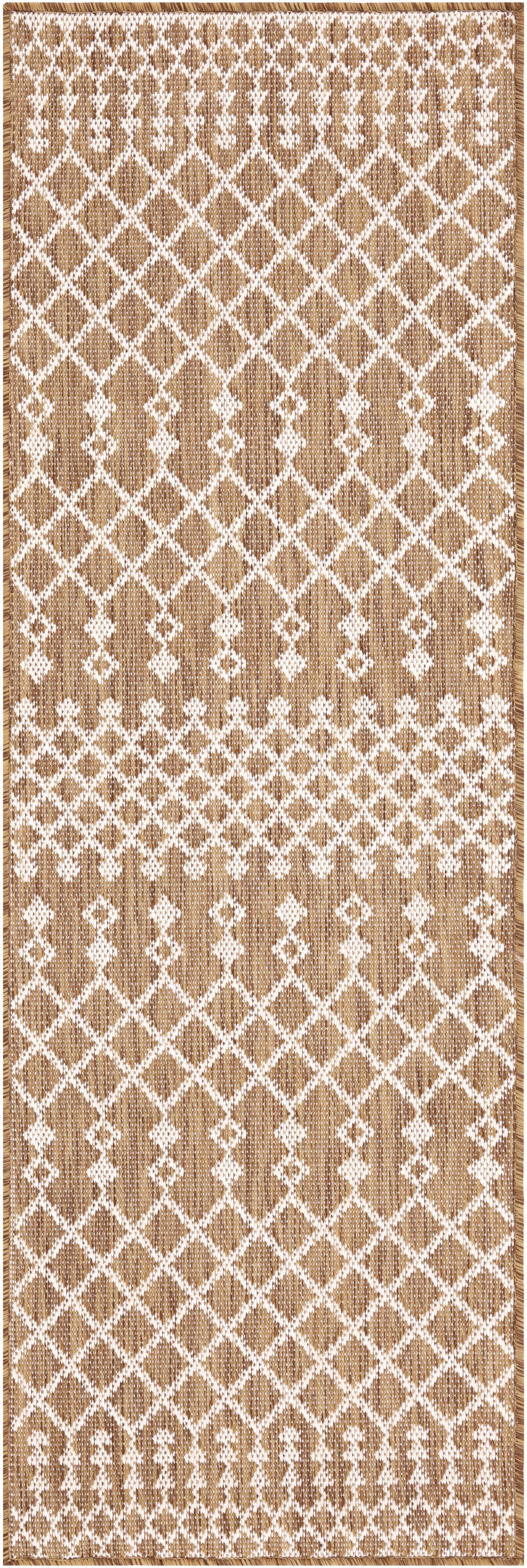 Nourison Positano 2' x 6' Jute Modern Rug