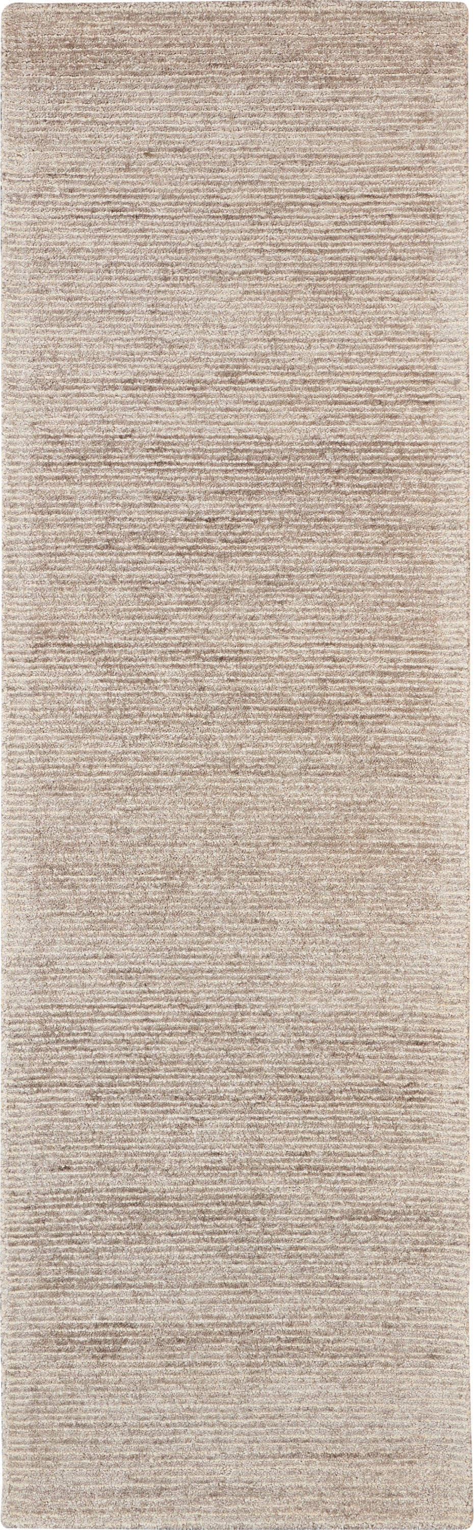 Nourison Weston 2'3" x 7'6" Oatmeal Modern Indoor Rug