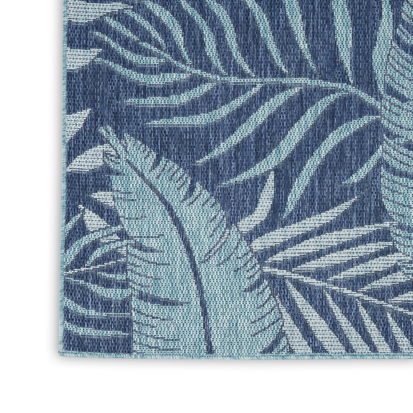 Nourison Garden Oasis 3' x 5' Navy Tropical Rug