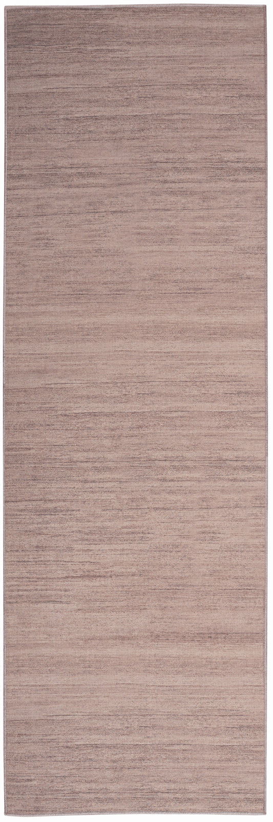 Nourison Washable Essentials 2'2" x 8' Natural Modern Indoor Rug