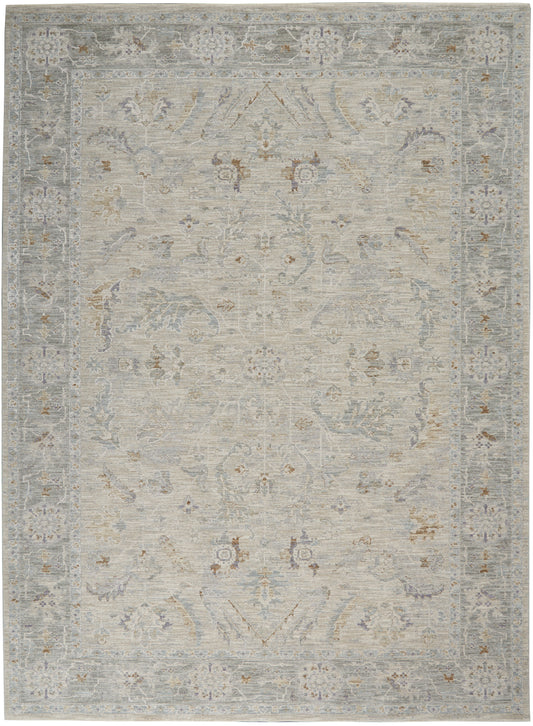 Nourison Infinite 7'10" x 10'4" Lt Grey Vintage Indoor Rug