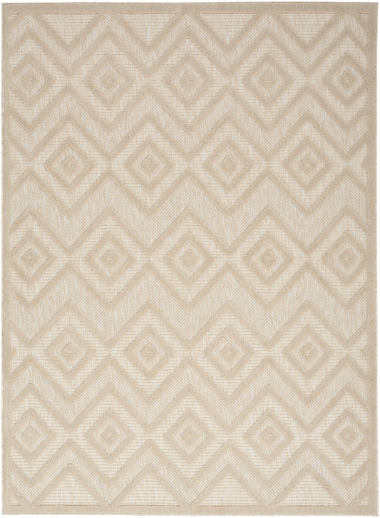 Nourison Versatile 6' x 9' Cream Modern Rug