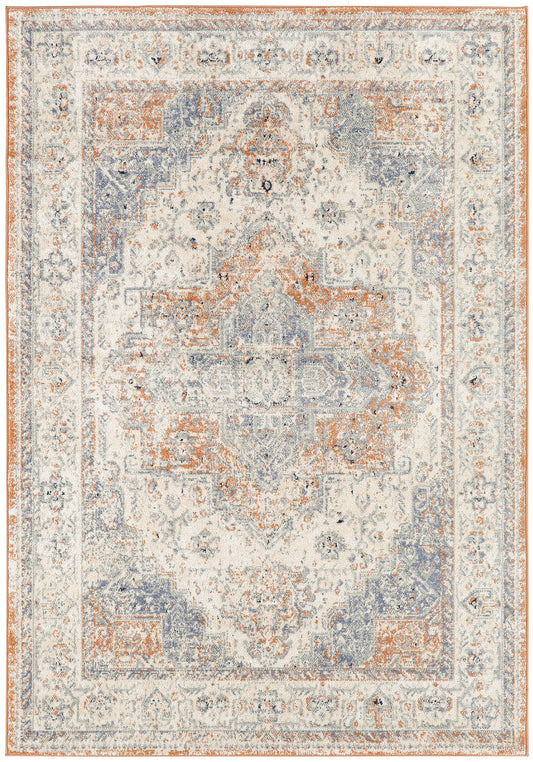 Nourison Nourison Essentials Persian 5' x 7' Beige Blue Vintage Rug