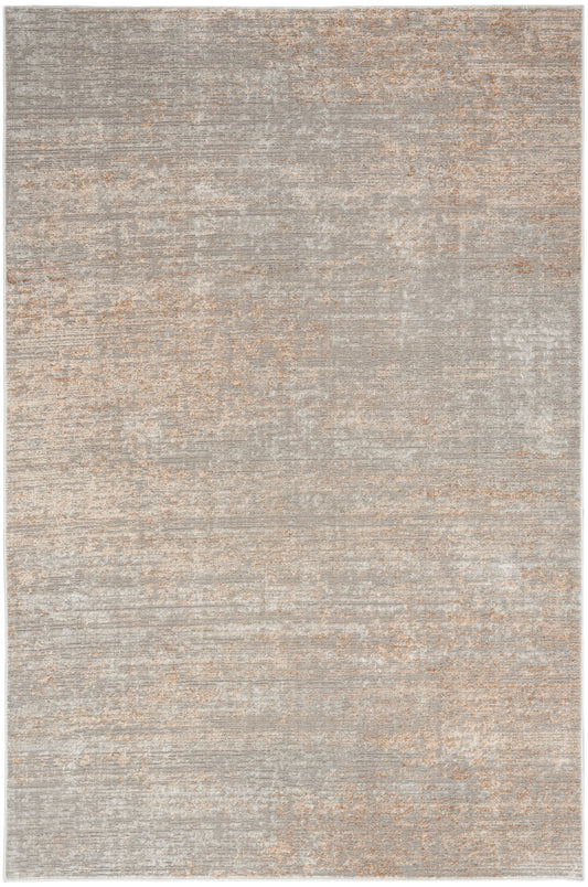 Calvin Klein Captivating 5'3" x 7'3" Grey Beige Modern Indoor Rug