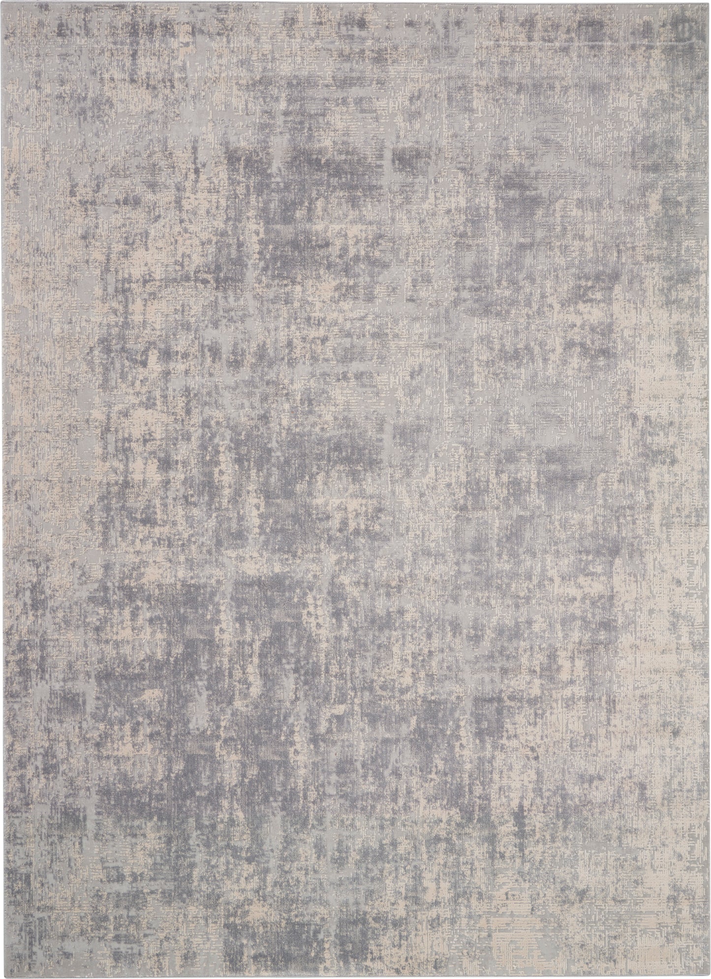 Nourison Rustic Textures 9'3" x 12'9" Ivory/Silver Modern Indoor Rug