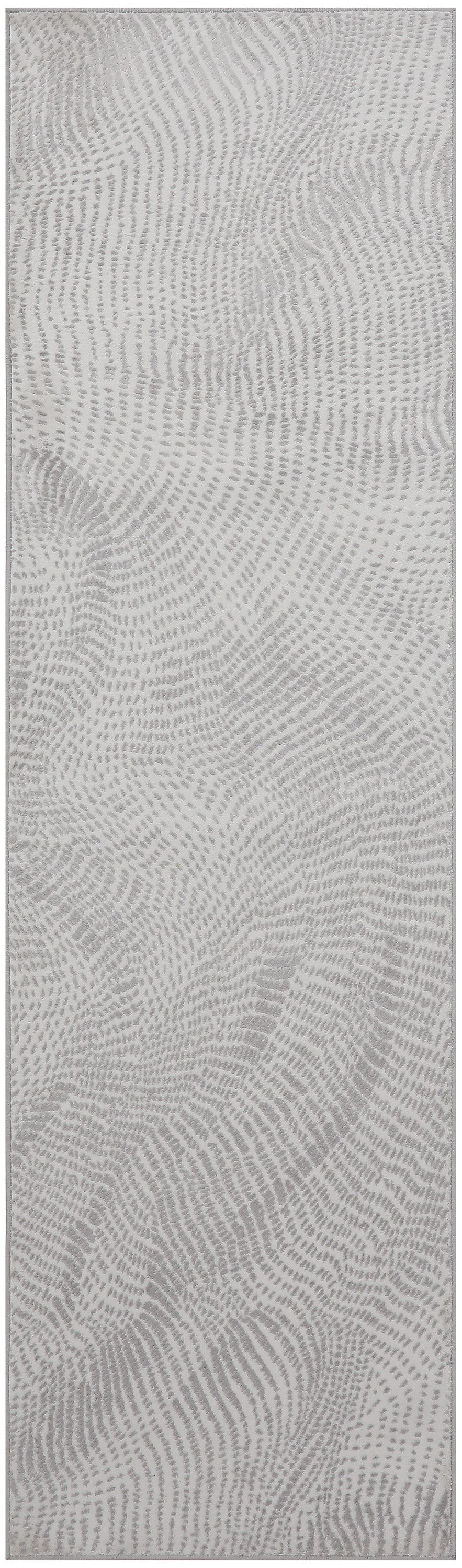 DKNY Central Park West 2'2" x 7'6 Grey Modern Indoor Rug