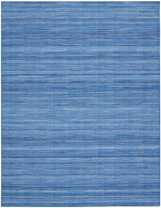 Nourison Interweave 8' x 10' Denim Modern Indoor Rug