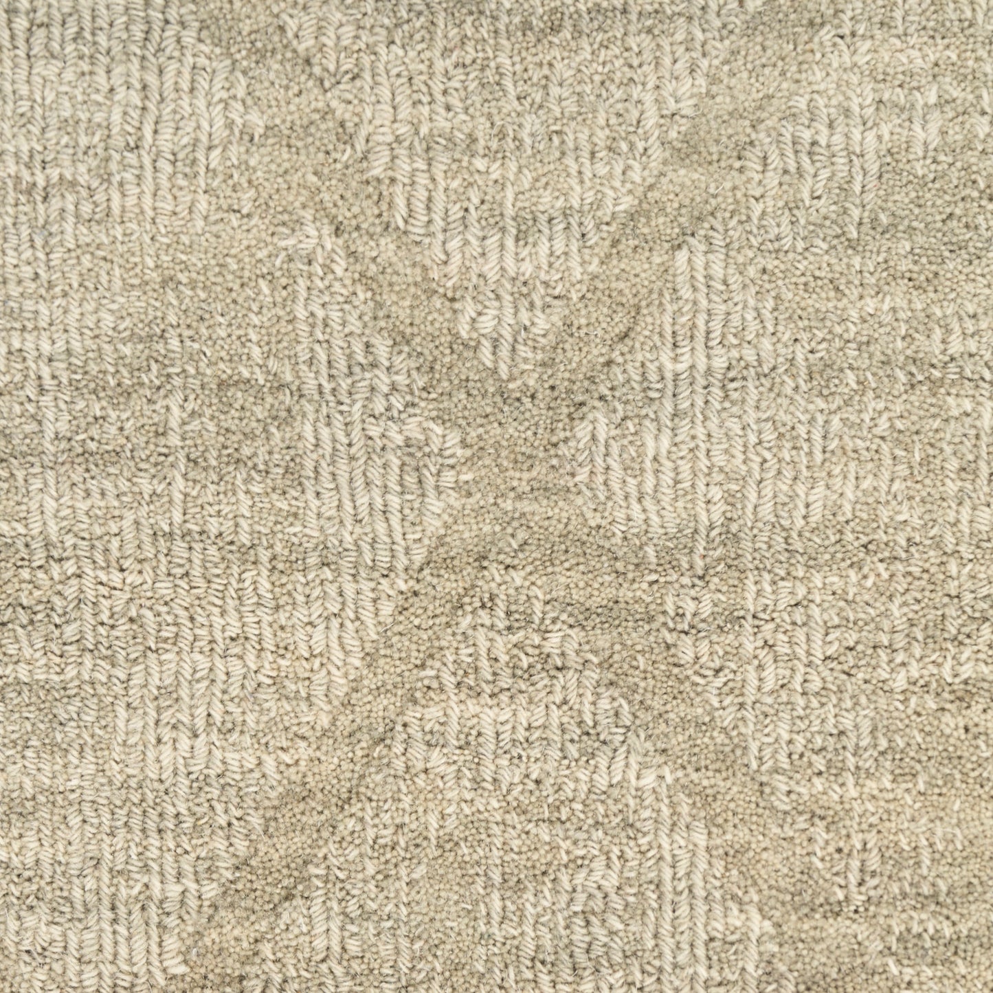 Nourison Wool Haven 5'3" x 7'3" Sage Modern Indoor Rug