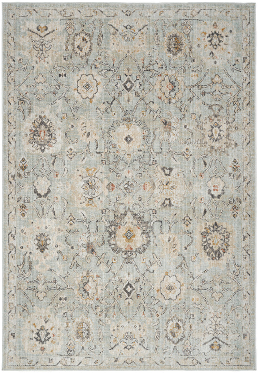 Nourison Oushak Home 6' x 9' Mint Vintage Indoor Rug