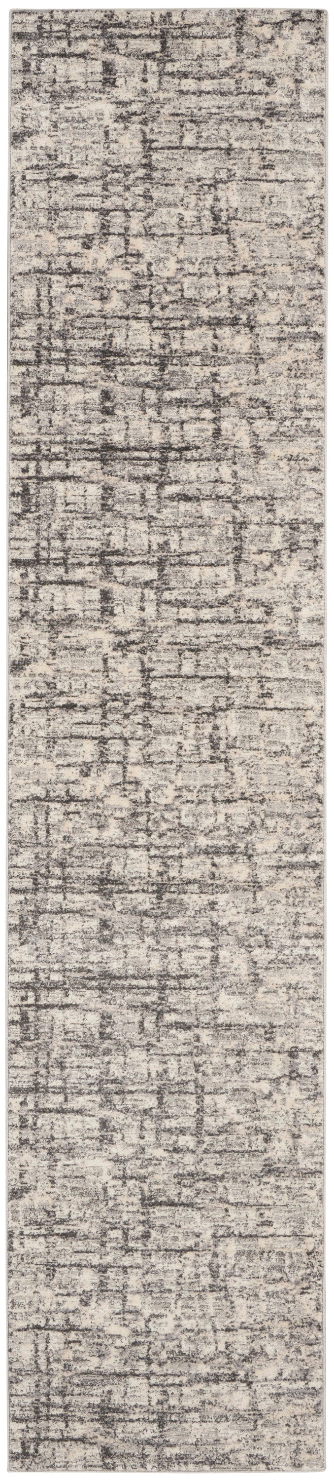 Calvin Klein CK950 Rush 2'3" x 10' Ivory/Grey Modern Indoor Rug