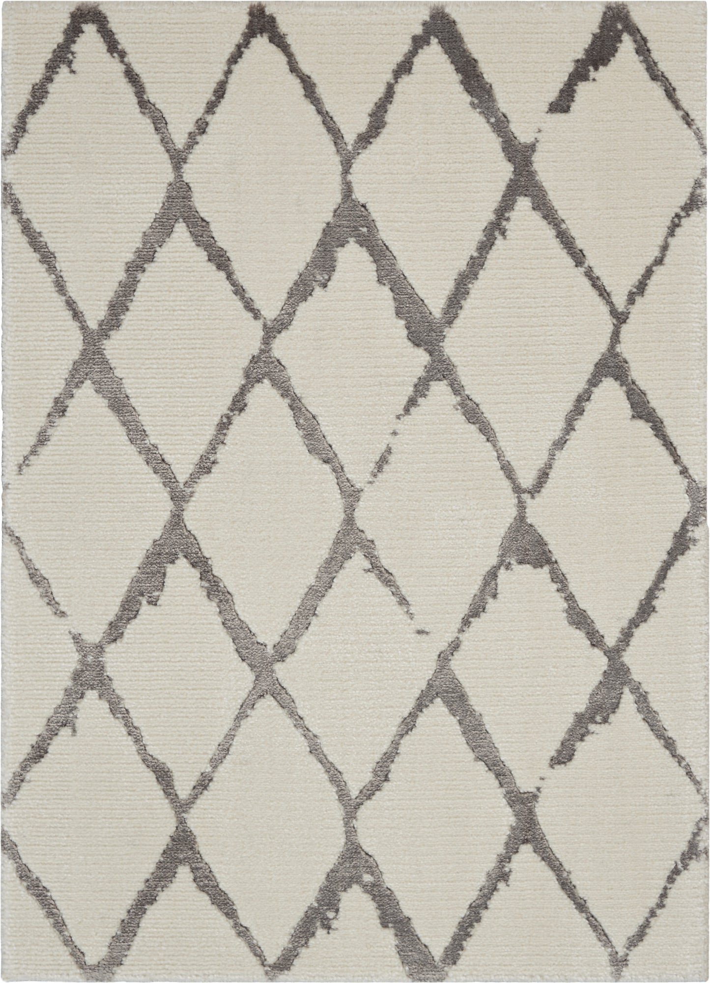 Nourison Twilight 2' x 3' Ivory/Grey Modern Indoor Rug