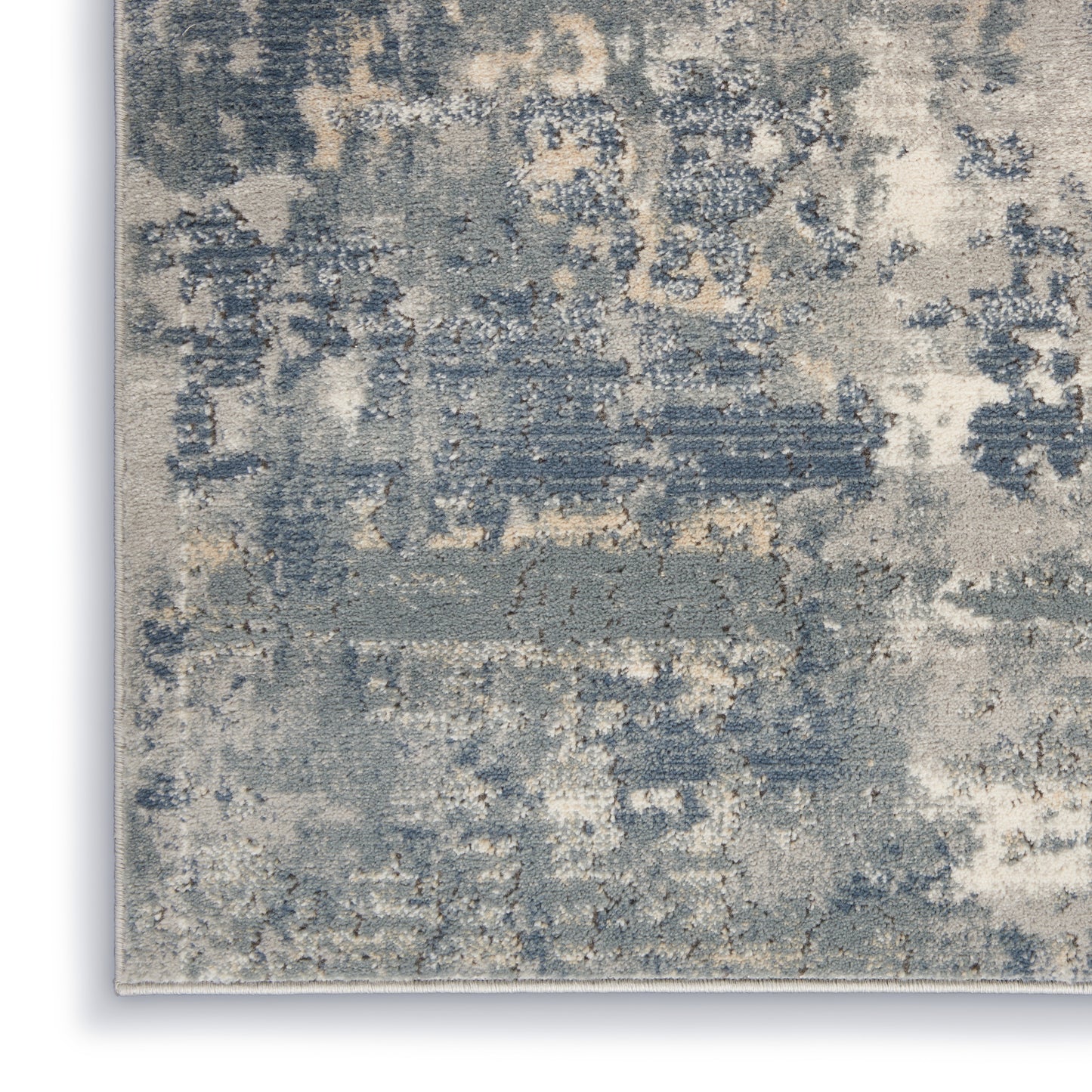 Nourison Quarry 2'2" x 3'9" Grey Beige Modern Indoor Rug