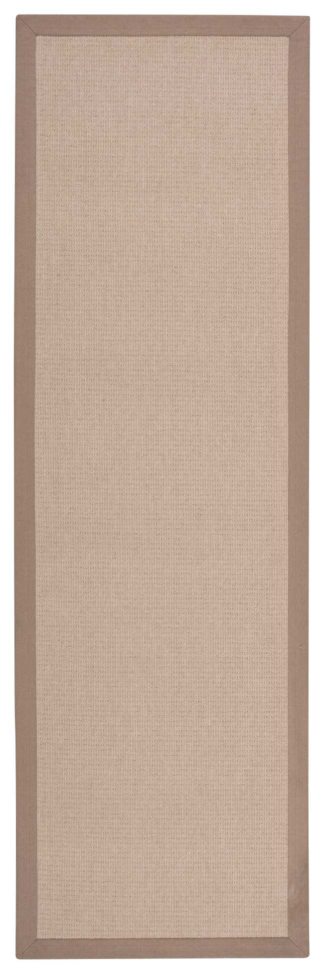 Nourison Sisal Soft 2'6" x 8' Hazelnut Farmhouse Indoor Rug