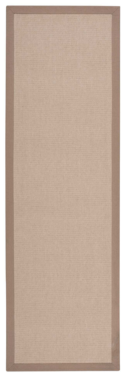 Nourison Sisal Soft 2'6" x 8' Hazelnut Farmhouse Indoor Rug