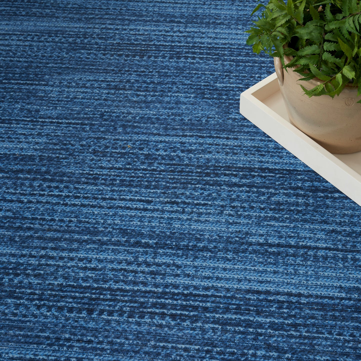 Nourison Nourison Washables 5'2" x 7' Blue Modern Indoor Rug