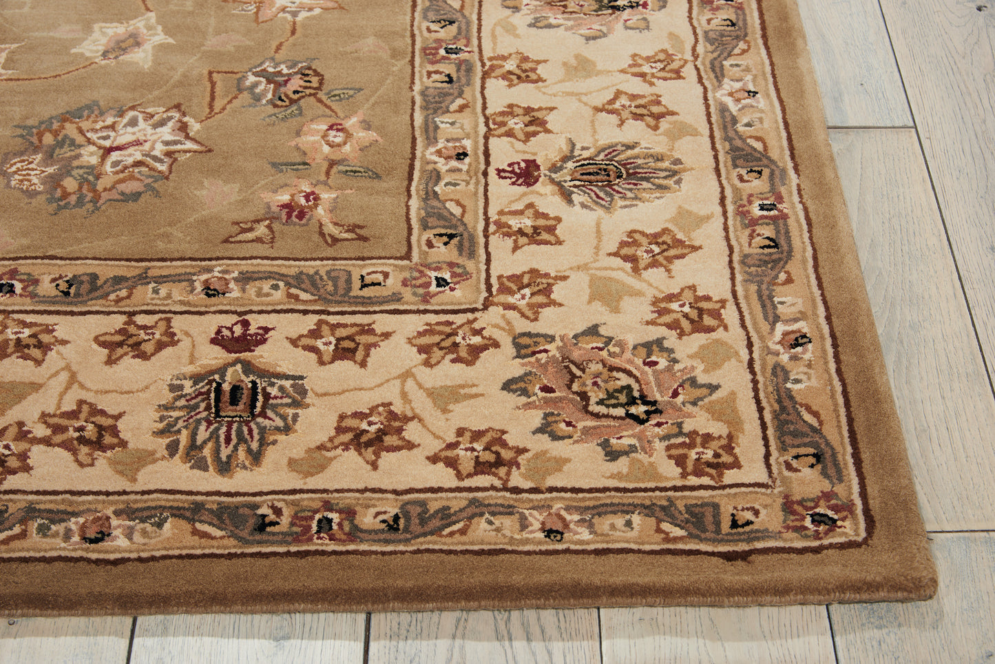 Nourison Nourison 2000 5'6" x 8'6" Olive Traditional Indoor Rug