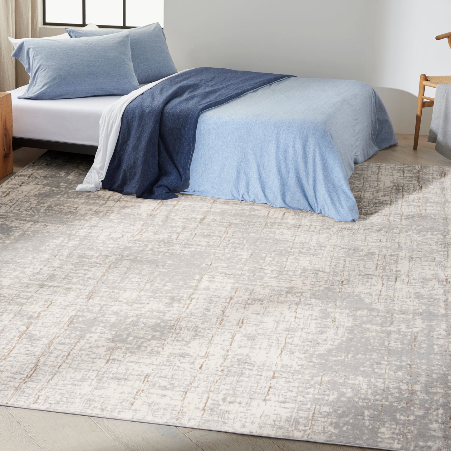 Calvin Klein CK950 Rush 8' x 10' Grey Modern Indoor Rug