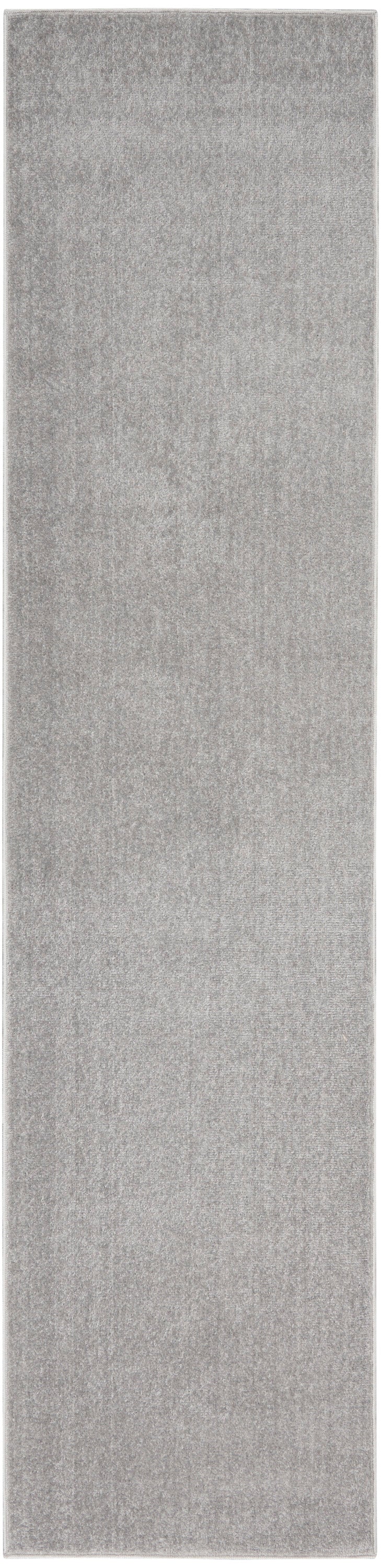 Nourison Nourison Essentials 2'2" x 14' Silver Grey Outdoor Rug